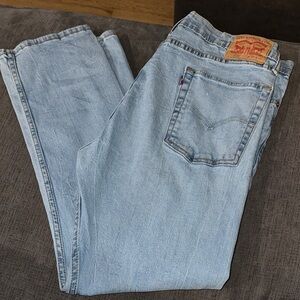 Levi's Men's 513 Straight Jeans in Light Blue